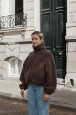 Load image into Gallery viewer, NEW preorder blanc cardigan (chocolate martini)
