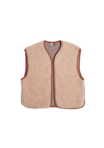 Load image into Gallery viewer, Preorder Camino Wool gilet (sand brown)
