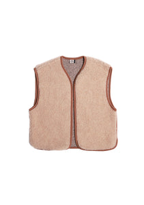 Preorder Camino Wool gilet (sand brown)