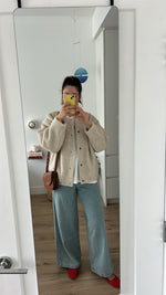 Load image into Gallery viewer, Preorder NEW jag felted jacket(beige)

