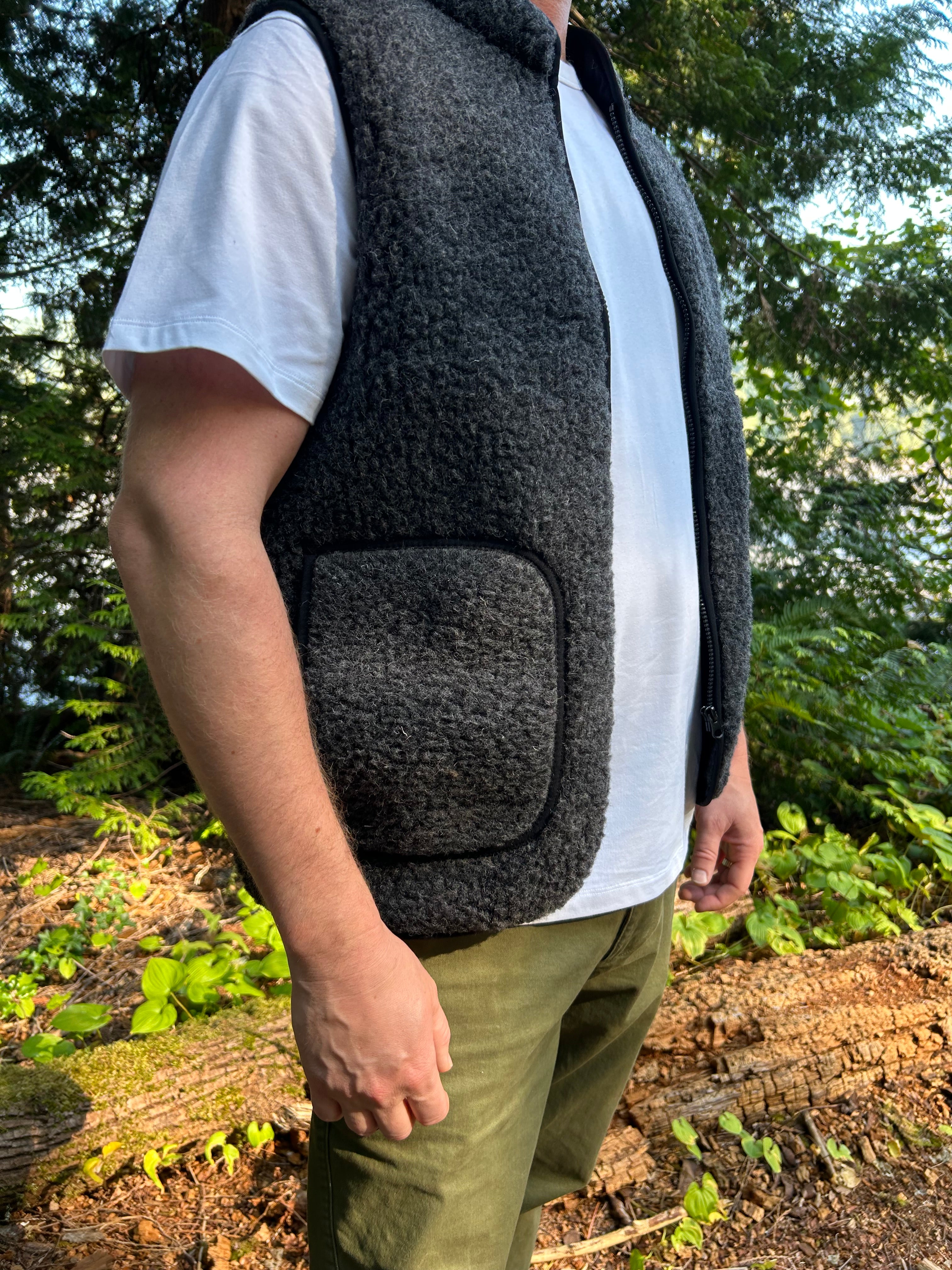 preorder men’s rudi vest (zwart)