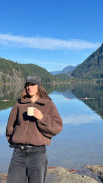 Load image into Gallery viewer, NEW preorder blanc cardigan (chocolate martini)
