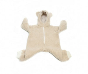 Preorder Wool bear suit beige