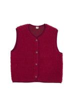 Load image into Gallery viewer, Preorder NEW Tyb womens wool bodywarmer (beet)
