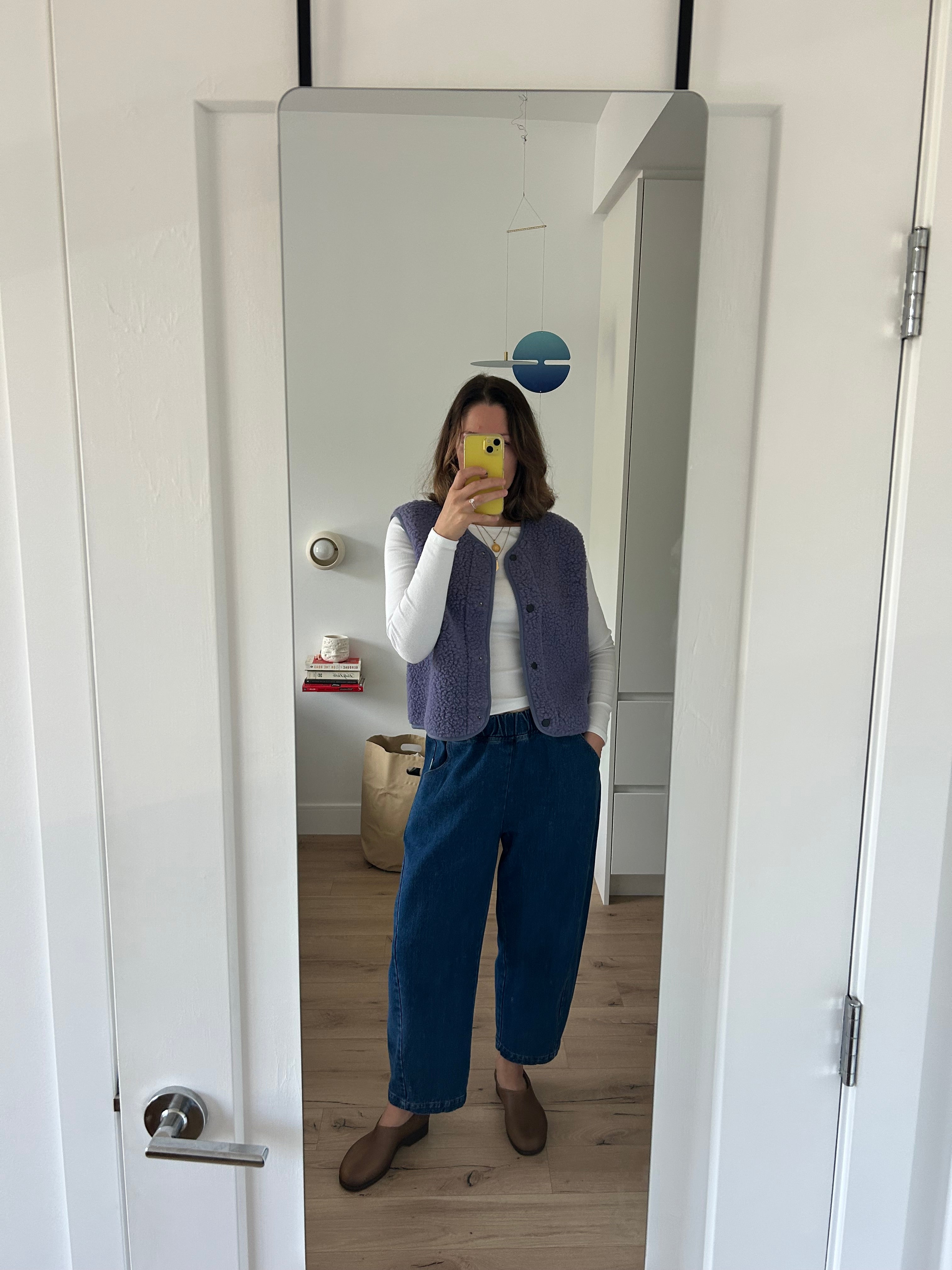 Preorder NEW Tyb womens wool bodywarmer (Amethyst)