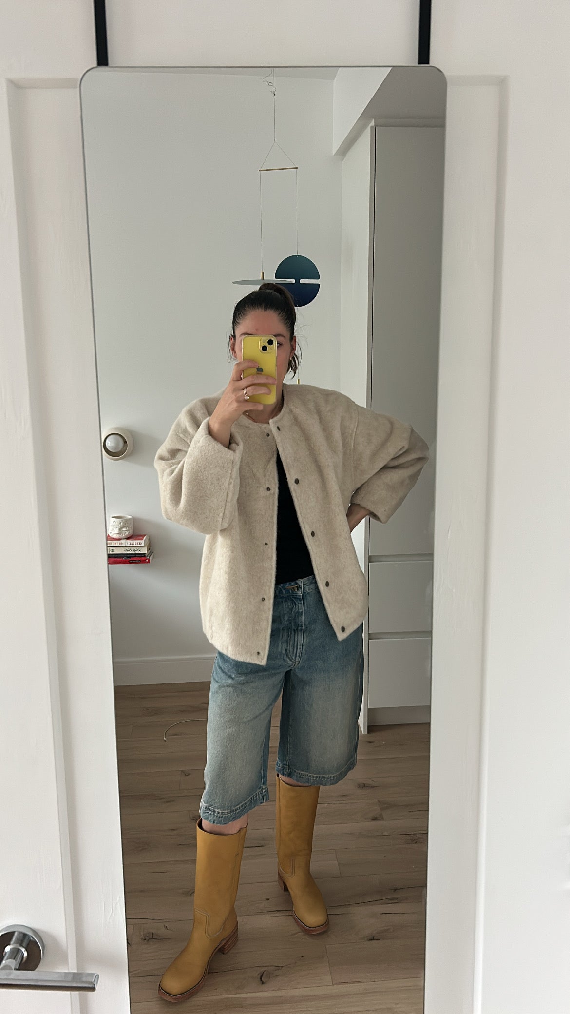 Preorder NEW jag felted jacket(beige)