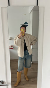 Preorder NEW jag felted jacket(beige)