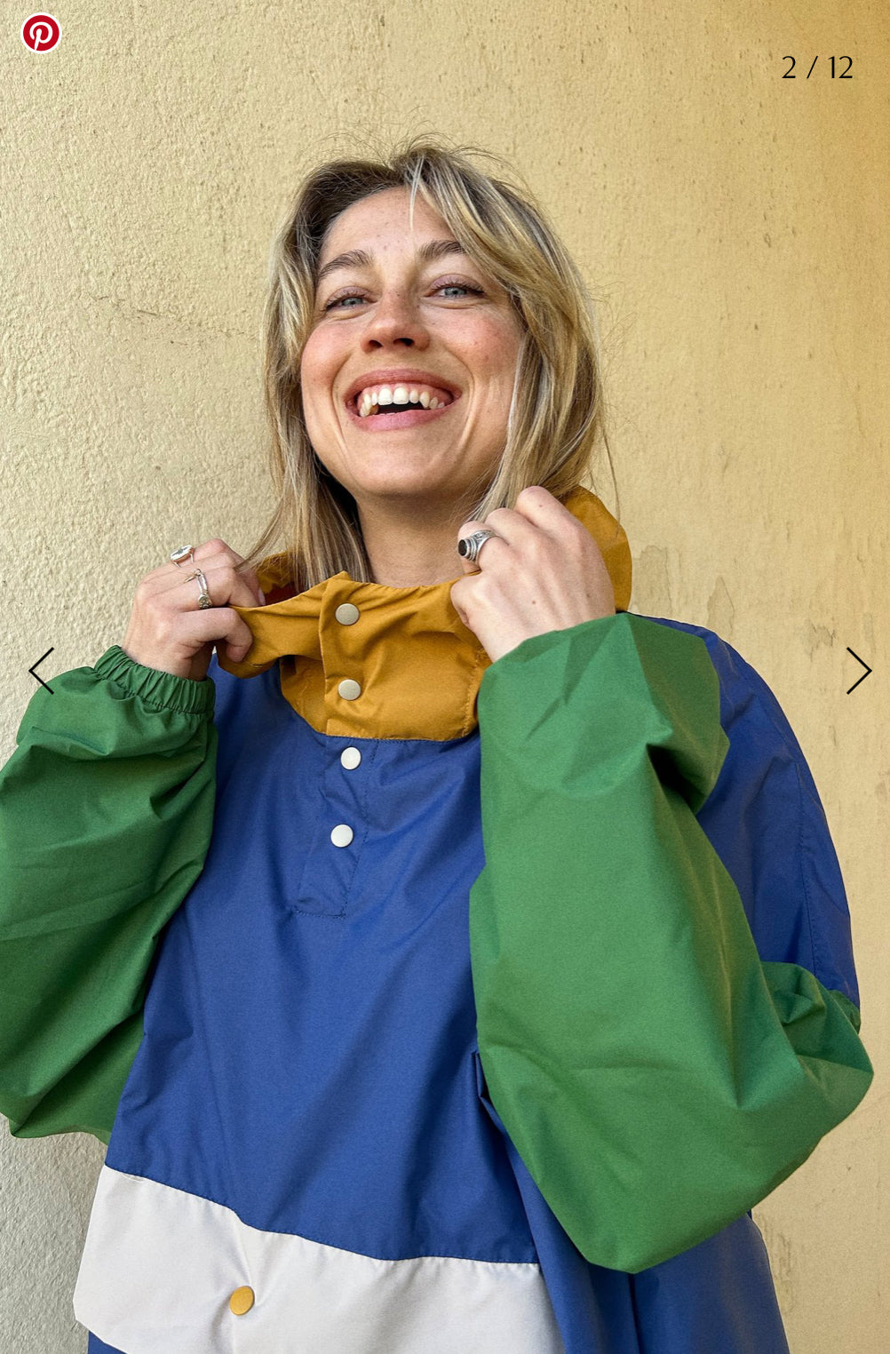 Preorder Rain Poncho (ash blue)