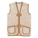 Load image into Gallery viewer, Preorder womens classic wool bodywarmer beige
