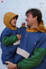 Load image into Gallery viewer, Preorder Rain Poncho (ash blue)
