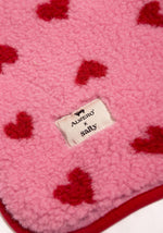 Load image into Gallery viewer, New Preorder wool blanket x salty collab (bubblegum heart)
