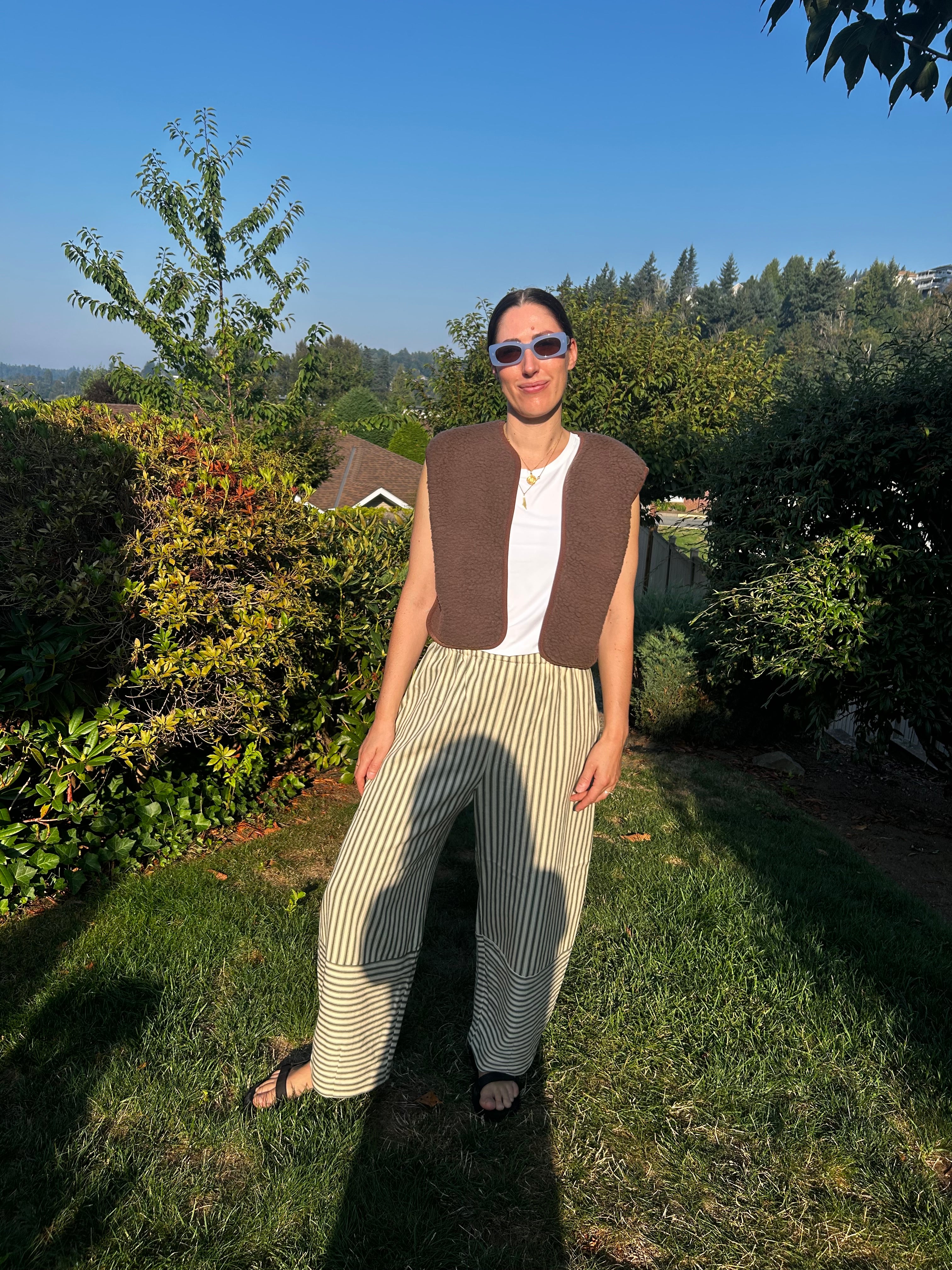 Preorder NEW Camino Wool gilet (choco martini)