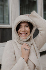 Load image into Gallery viewer, Preorder Wool balaclava (sand brown)
