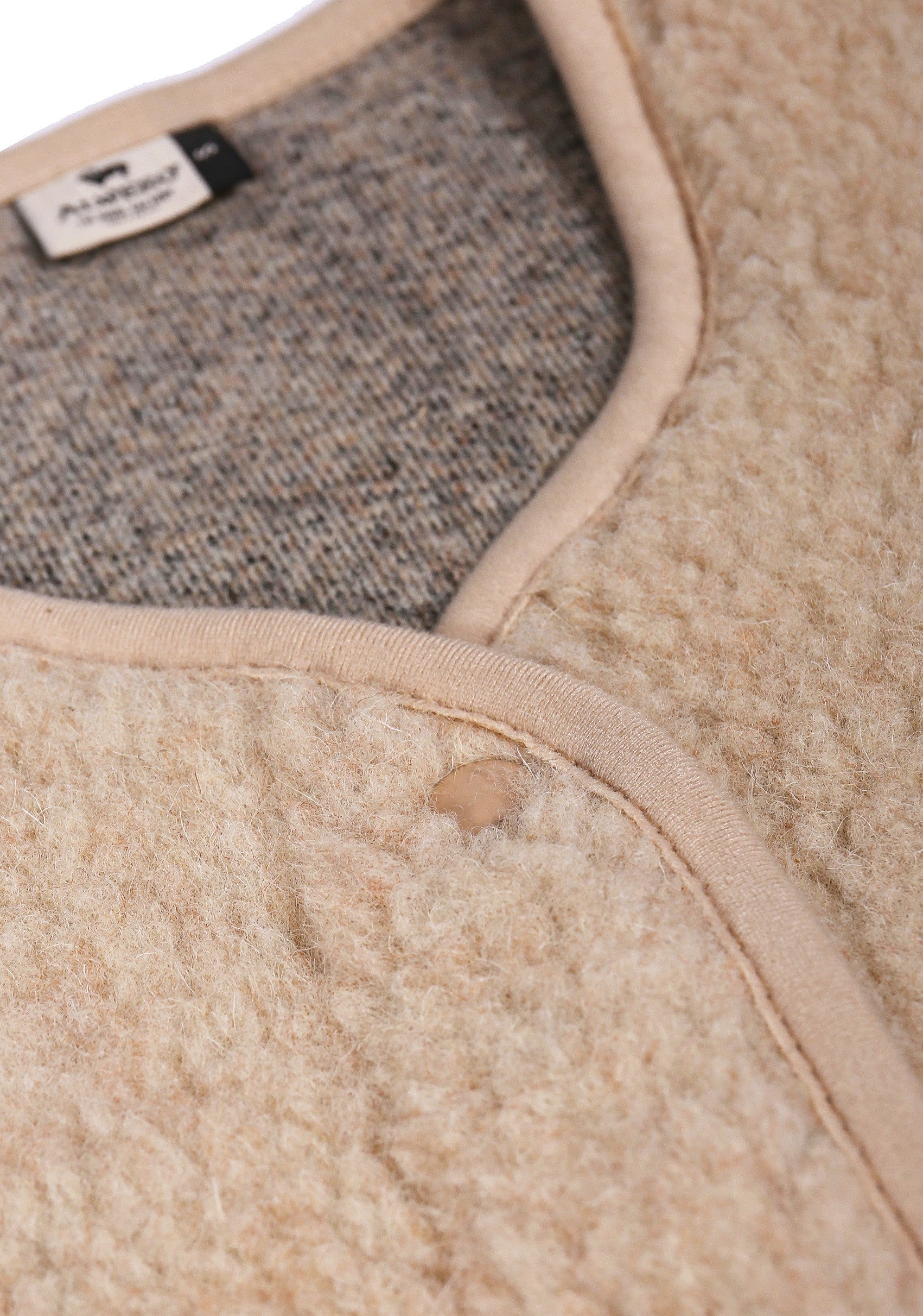 Preorder NEW Tyb womens wool bodywarmer (sand brown)