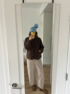 Preorder New Koru jacket (choco martini)