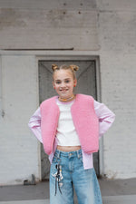 Load image into Gallery viewer, NEW preorder camino gilet child (bubblegum)
