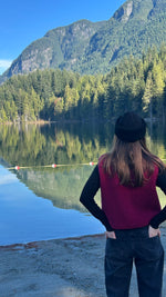 Load image into Gallery viewer, Preorder NEW Tyb womens wool bodywarmer (beet)
