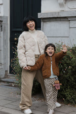 Load image into Gallery viewer, Preorder Cool cardigan caramel dots
