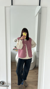 Preorder Po vest bodywarmer (venetian pink)