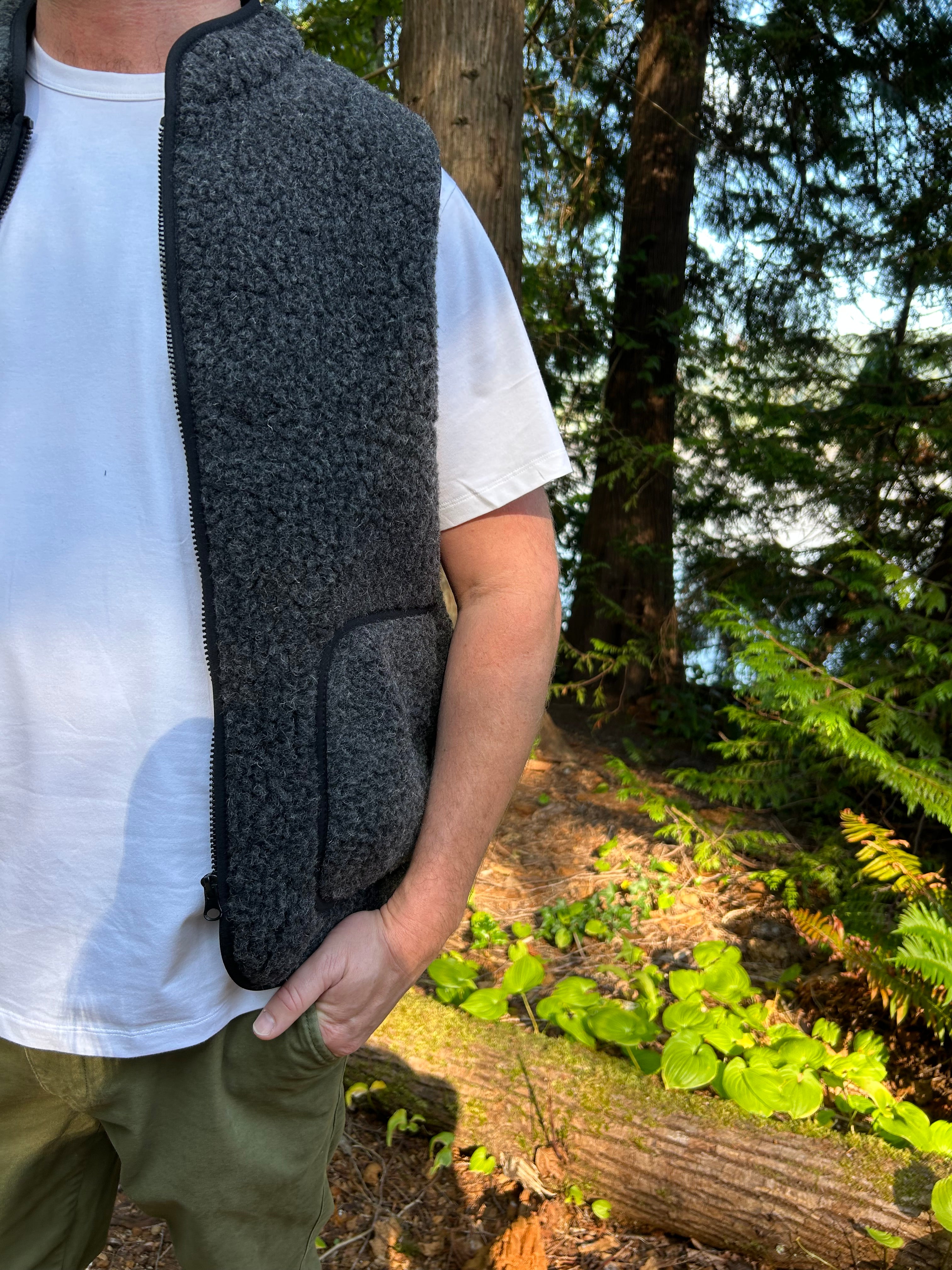 preorder men’s rudi vest (zwart)
