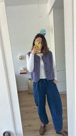 Load image into Gallery viewer, Preorder NEW Tyb womens wool bodywarmer (Amethyst)

