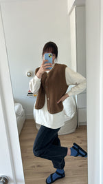 Load image into Gallery viewer, Preorder Tyb womens wool bodywarmer
