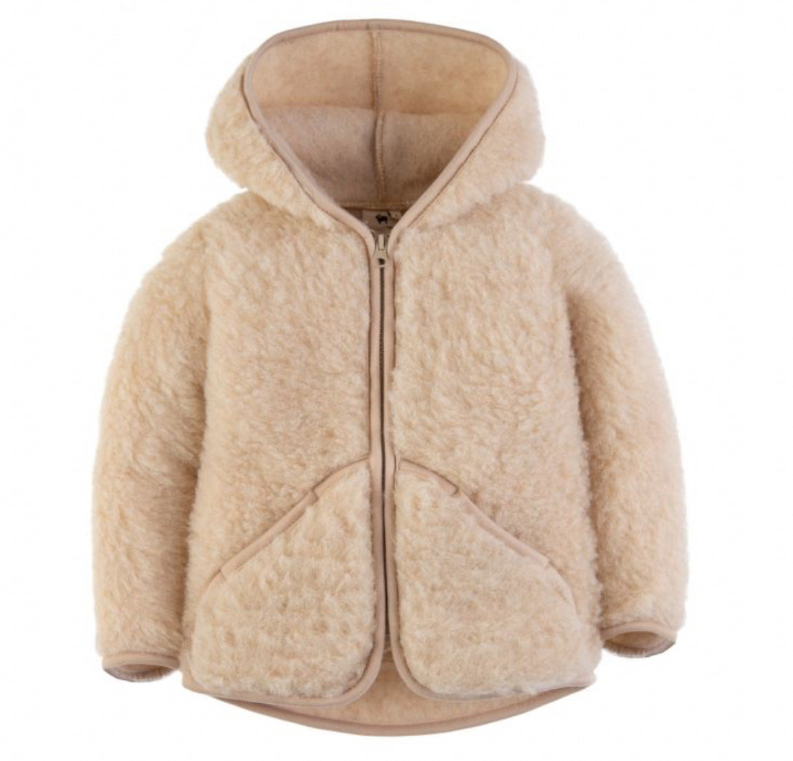 preorder wool jacket beige