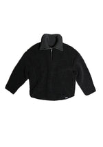 Load image into Gallery viewer, Preorder bel 3/4 zip sweater (deep black)
