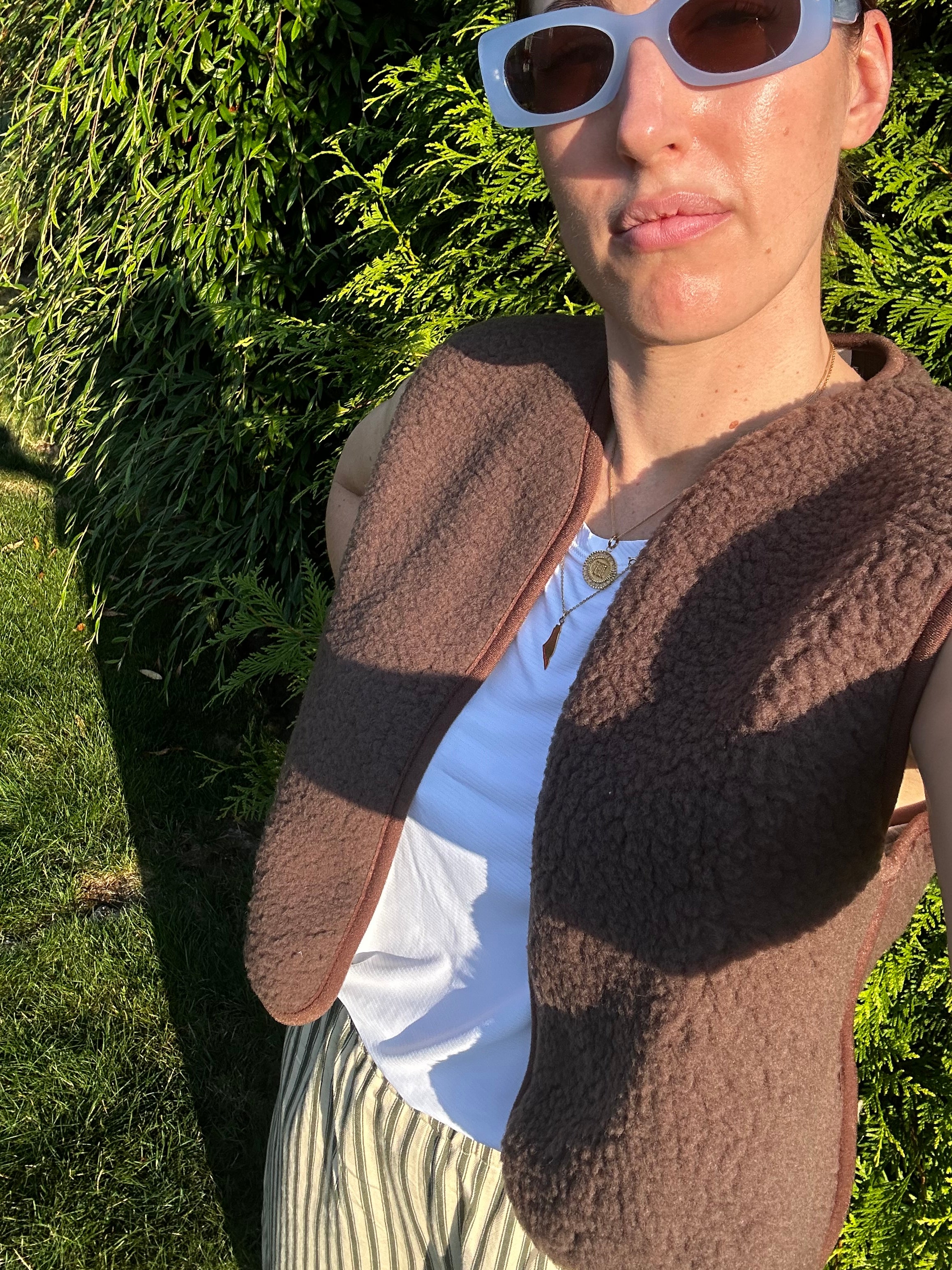 Preorder NEW Camino Wool gilet (choco martini)
