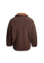 Load image into Gallery viewer, New Preorder bel 3/4 zip sweater (chocolate martini)
