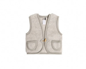 preorder wool bodywarmer (grey)