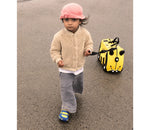Load image into Gallery viewer, Preorder kids Evers cardigan sand brown
