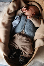Load image into Gallery viewer, Preorder lulu baby vest (icey blue)
