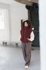 Load image into Gallery viewer, Preorder NEW Isla bodywarmer (cherry liqueur light)
