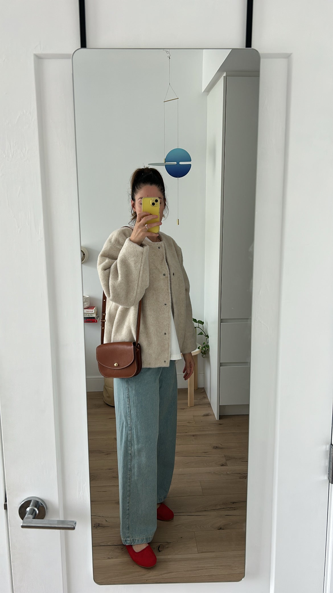 Preorder NEW jag felted jacket(beige)