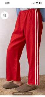 Load image into Gallery viewer, Preloved Donni linen cropped pant

