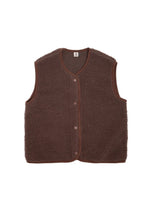 Load image into Gallery viewer, Preorder NEW Tyb womens wool bodywarmer (chocolate martini)
