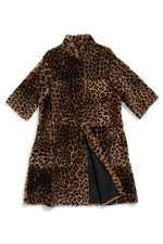 Load image into Gallery viewer, NEW Stone and waisted rachel shearling coat
