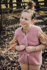 Load image into Gallery viewer, Preorder po bodywarmer child (venetian pink)
