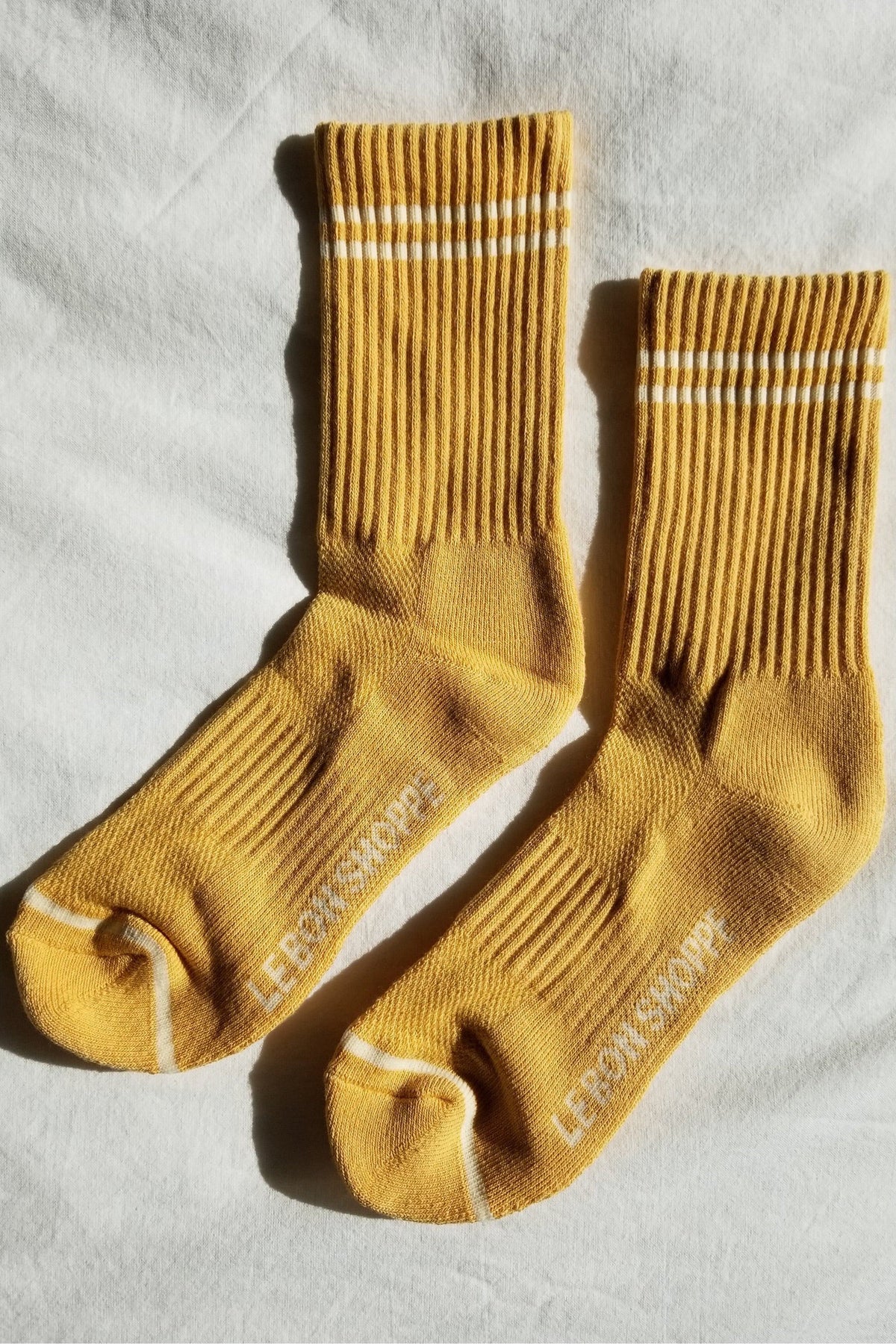 Boyfriend socks (butter)