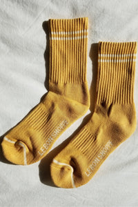 Boyfriend socks (butter)