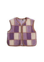 Load image into Gallery viewer, preorder camino gilet sand brown Lila checker
