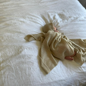 organic cashmere newborn gift set (apricot)