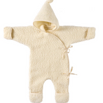 Load image into Gallery viewer, milk merino wool snugglesuit
