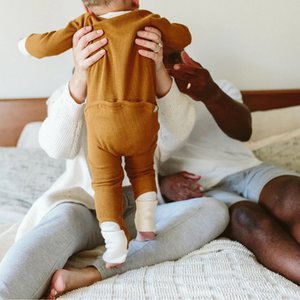 thermal footies (cedar)