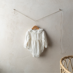 Load image into Gallery viewer, linen baby romper
