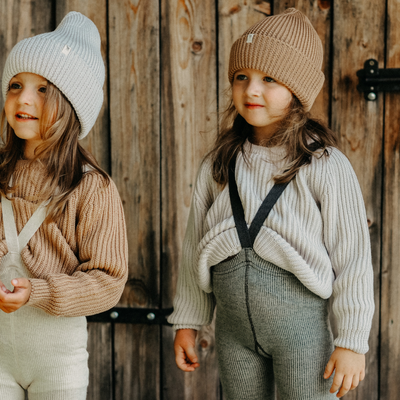 footless wooly tights granite grey