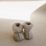 Load image into Gallery viewer, preorder merino wool slippers (light grey)
