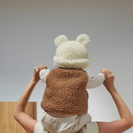 Load image into Gallery viewer, merino teddy hat (milk)
