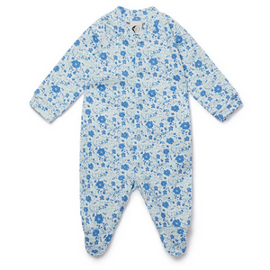 baby sleepsuit (dancing floral)